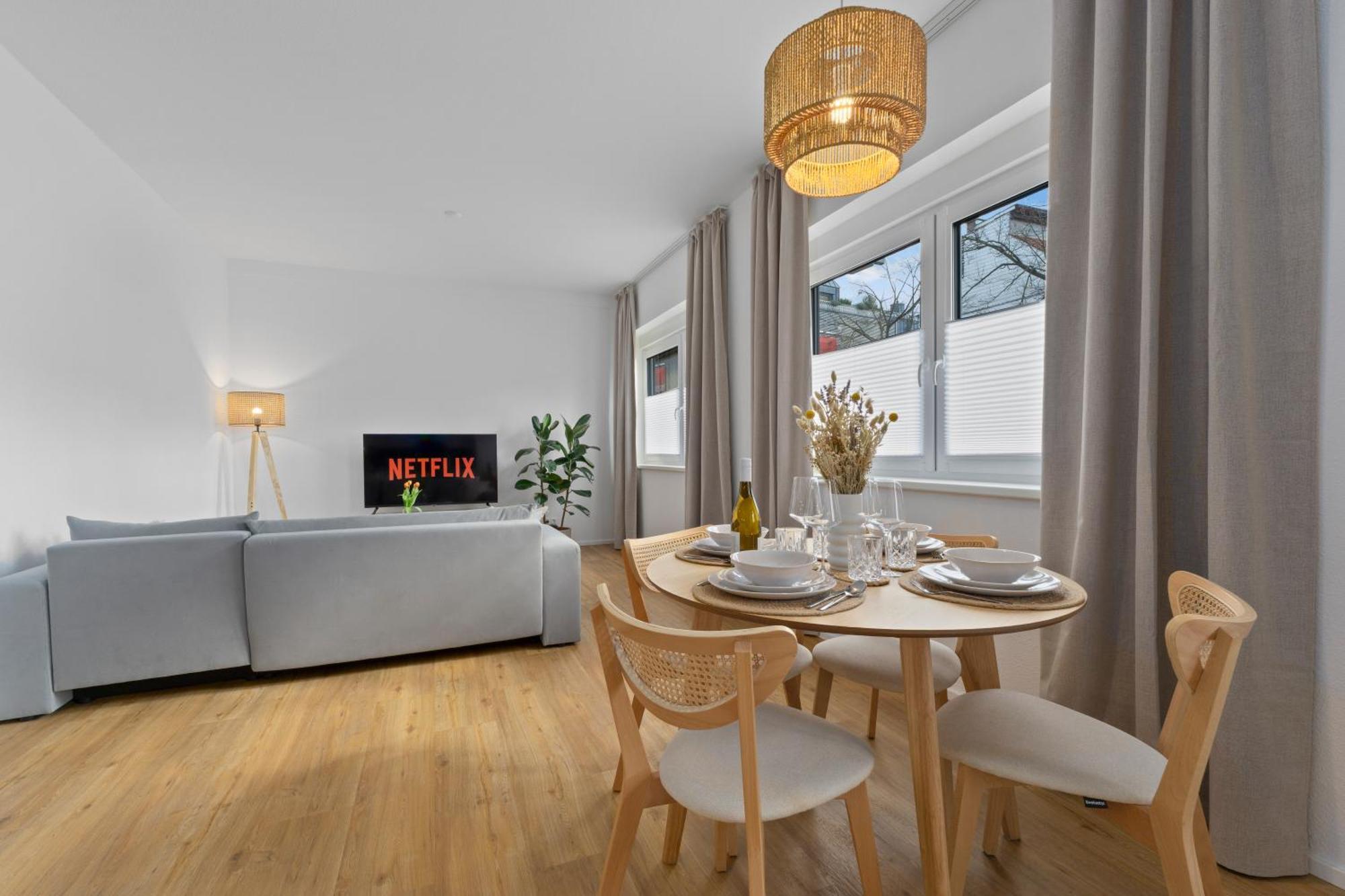 Charmante Design-Apartments In Top Lage - Naehe Altstadt - Parkplaetze - Netflix バート・クロイツナハ エクステリア 写真